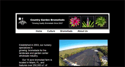 Desktop Screenshot of bromeliadworld.com