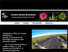 Tablet Screenshot of bromeliadworld.com